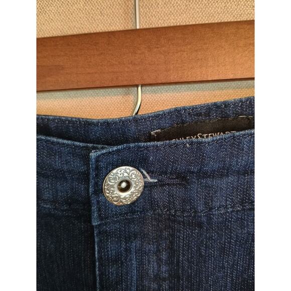 Ashley Stewart Skirt Women 14W Blue Boho Chic Maxi Distressed Bottom Y2K Pockets - Picture 3 of 9